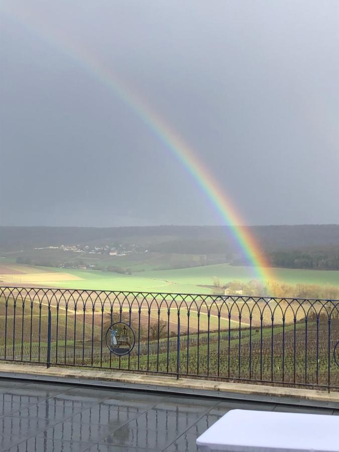 Willa Floressens En Champagne Terrasse Privative Sur Le Vignoble Fleury-la-Riviere Zewnętrze zdjęcie